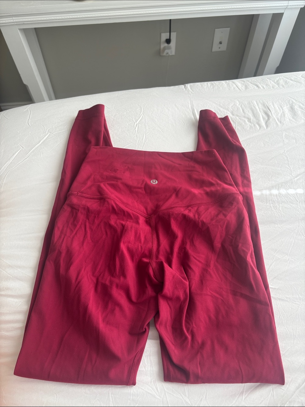 lululemon athletica High-Rise Leggings in Deep Berry Red